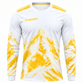 Esbort Archives Performance Long-Sleeve Jersey – White & Yellow