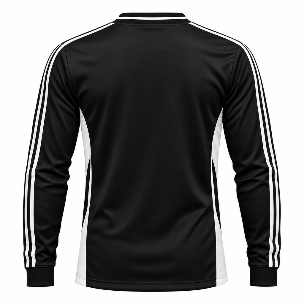 Esbort Performance Long-Sleeve Jersey – Classic Black & White Edition