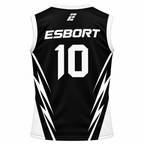 ESBORT" Performance Athletic Tank Top – Black & White