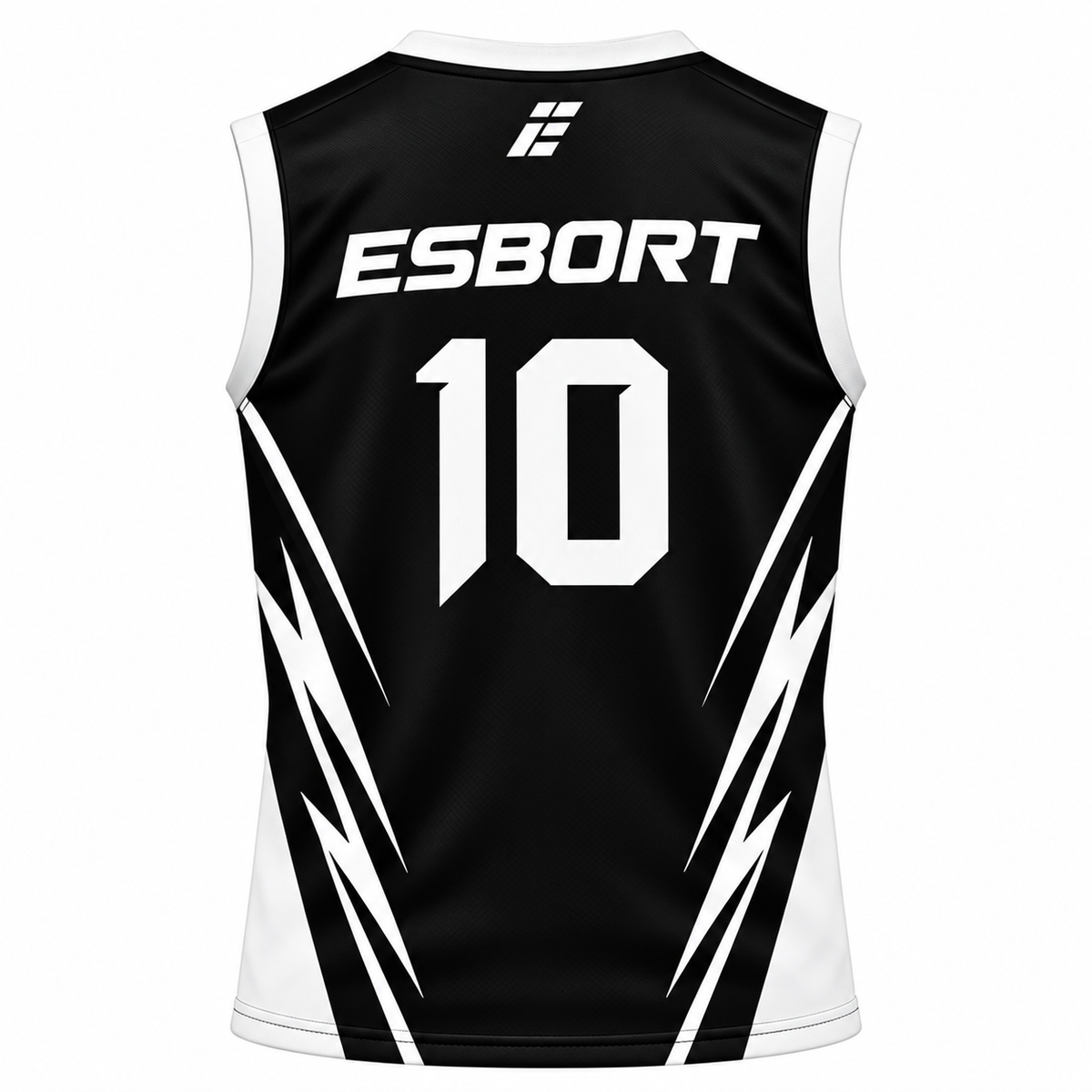 ESBORT" Performance Athletic Tank Top – Black & White