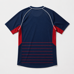 Esbort Minimalist Soccer Jersey – Navy & Red