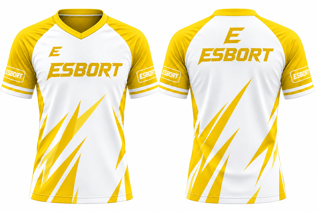 ESBORT Pro-Gaming & Athletic Jersey – Sunburst Edition