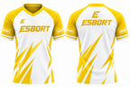 ESBORT Pro-Gaming & Athletic Jersey – Sunburst Edition