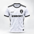 esbort™ Crown Edition Pro Match Jersey (White & Black)