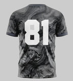 esbort™ Gray Wave Pro Soccer Jersey