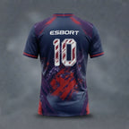 esbort™ Eclipse Pro Match Jersey (Navy & Red. 10 Edition)