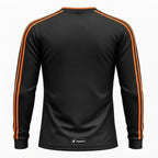 Esbort Performance Long-Sleeve Jersey – Black & Orange Edition