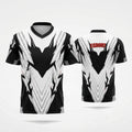 Esbort Performance Esports Jersey – White & Black Edition