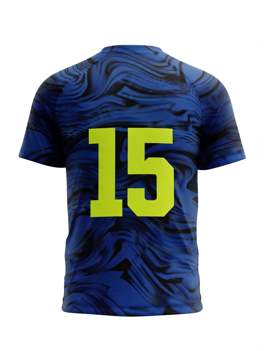 esbort™ Blue Wave Pro Soccer Jersey