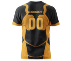 Esbort Performance Esports Jersey – Amber & Black Edition