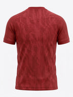 Esbort Phantom Texture Performance Jersey – Crimson Red