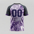 Esbort Amethyst Wave Pro Jersey - Violet & Charcoal Performance Kit