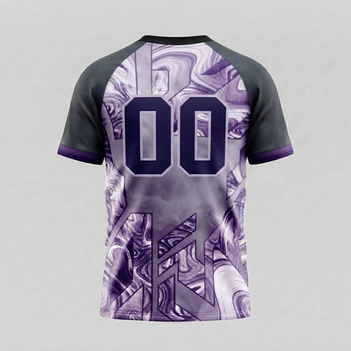 Esbort Amethyst Wave Pro Jersey - Violet & Charcoal Performance Kit