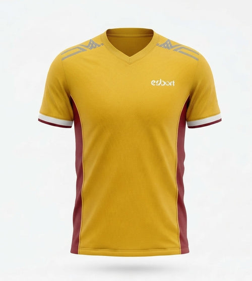 Esbort™ Classic Gold & Maroon Pro Jersey – Edition