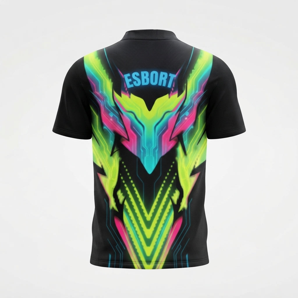 Esbort Performance Esports Jersey – Acid Neon Edition