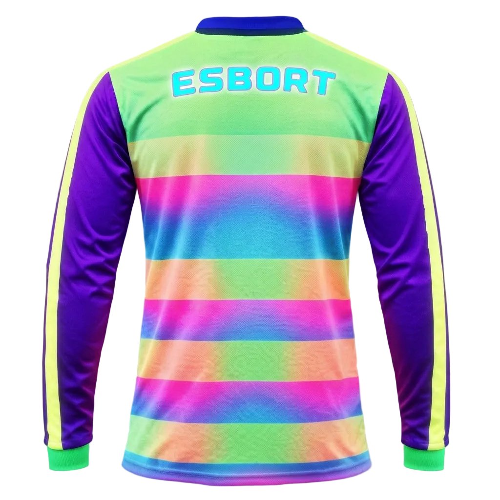 Esbort Performance Long-Sleeve Jersey – Acid Neon Edition