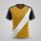 Esbort Elite ‘Sash Strike’ Performance Jersey – Amber & Black Edition