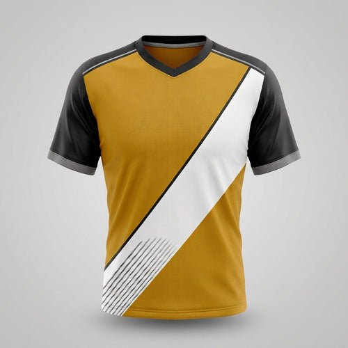 Esbort Elite ‘Sash Strike’ Performance Jersey – Amber & Black Edition