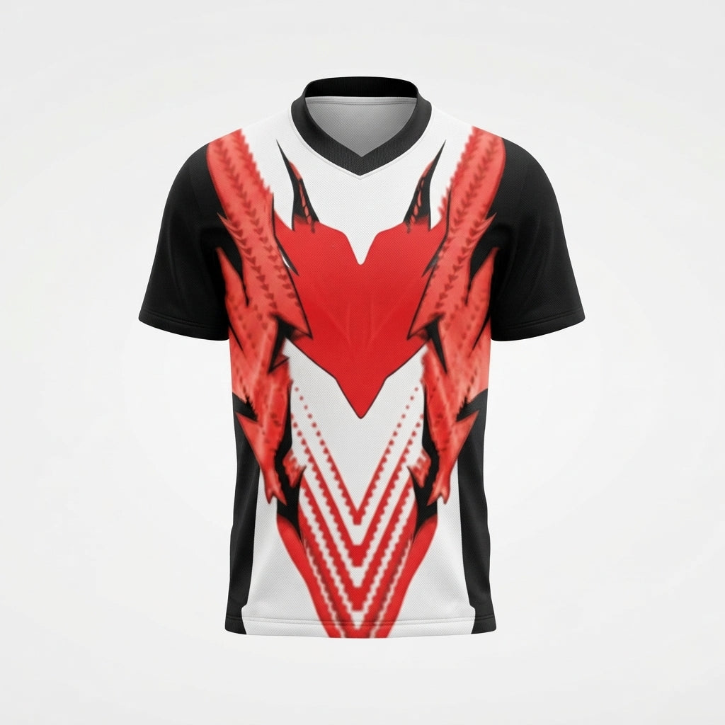 Esbort Performance Esports Jersey – Rad & White Edition