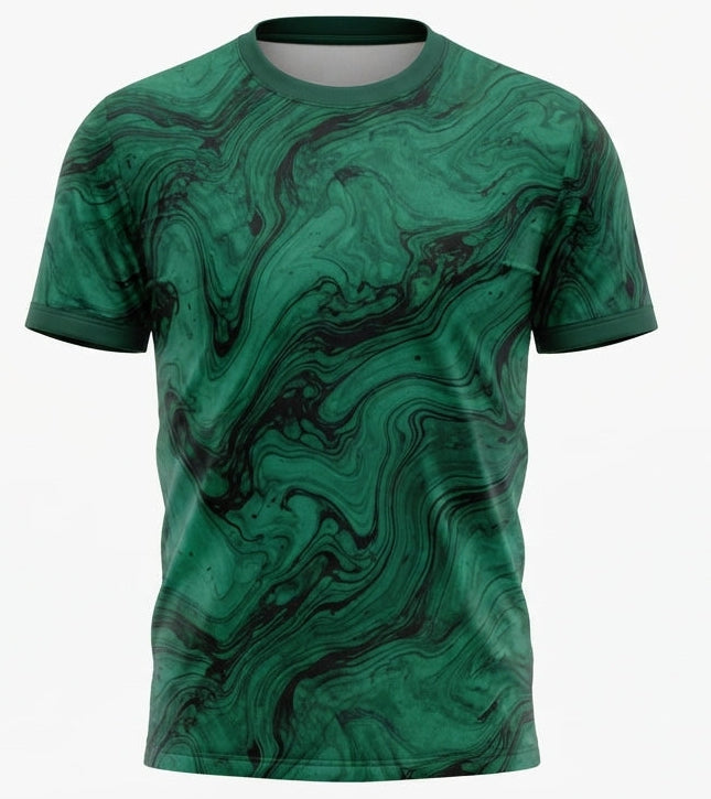 esbort™ green Wave Pro Soccer Jersey