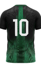 Esbort Matrix Performance Jersey – Obsidian & Emerald Green