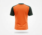 Esbort Custom Lightning Soccer Jersey- Orange & Black Editio