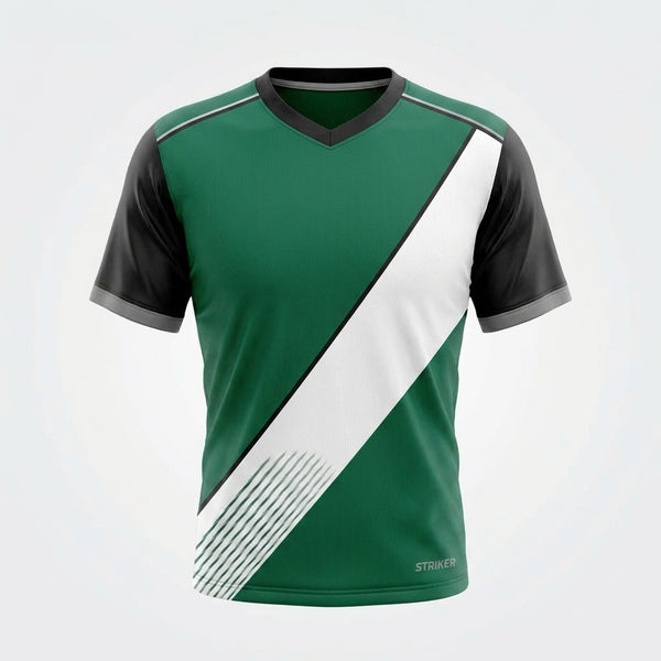 Esbort Pro Sash Performance Jersey – Emerald Green & Black