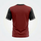 Esbort Elite ‘Sash Strike’ Performance Jersey – Burgundy & Yellow Edition