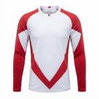 Esbort Pro Performance Long-Sleeve Jersey — White & Red Edition