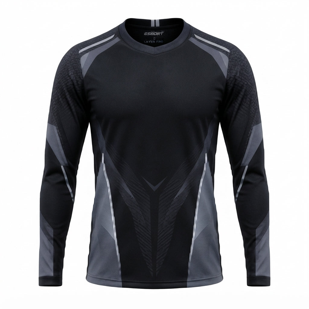 Esbort Pro Performance Long-Sleeve Jersey — Minimalist Edition