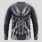 Esbort Performance Long-Sleeve Jersey – Slate Gray / Abstract