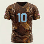 Esbort Archives Performance Jersey – Brown Abstract Edition