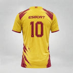 Esbort Amber Blaze Pro Jersey - Gold & Burgundy Performance Kit