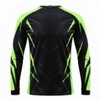 Esbort Pro-Performance Long-Sleeve Jersey – Black & Neon Green