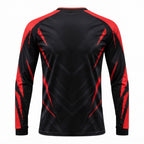 Esbort Pro-Performance Long-Sleeve Jersey – Black & Red