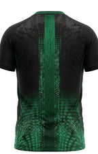 Esbort Matrix Performance Jersey – Obsidian & Emerald Green