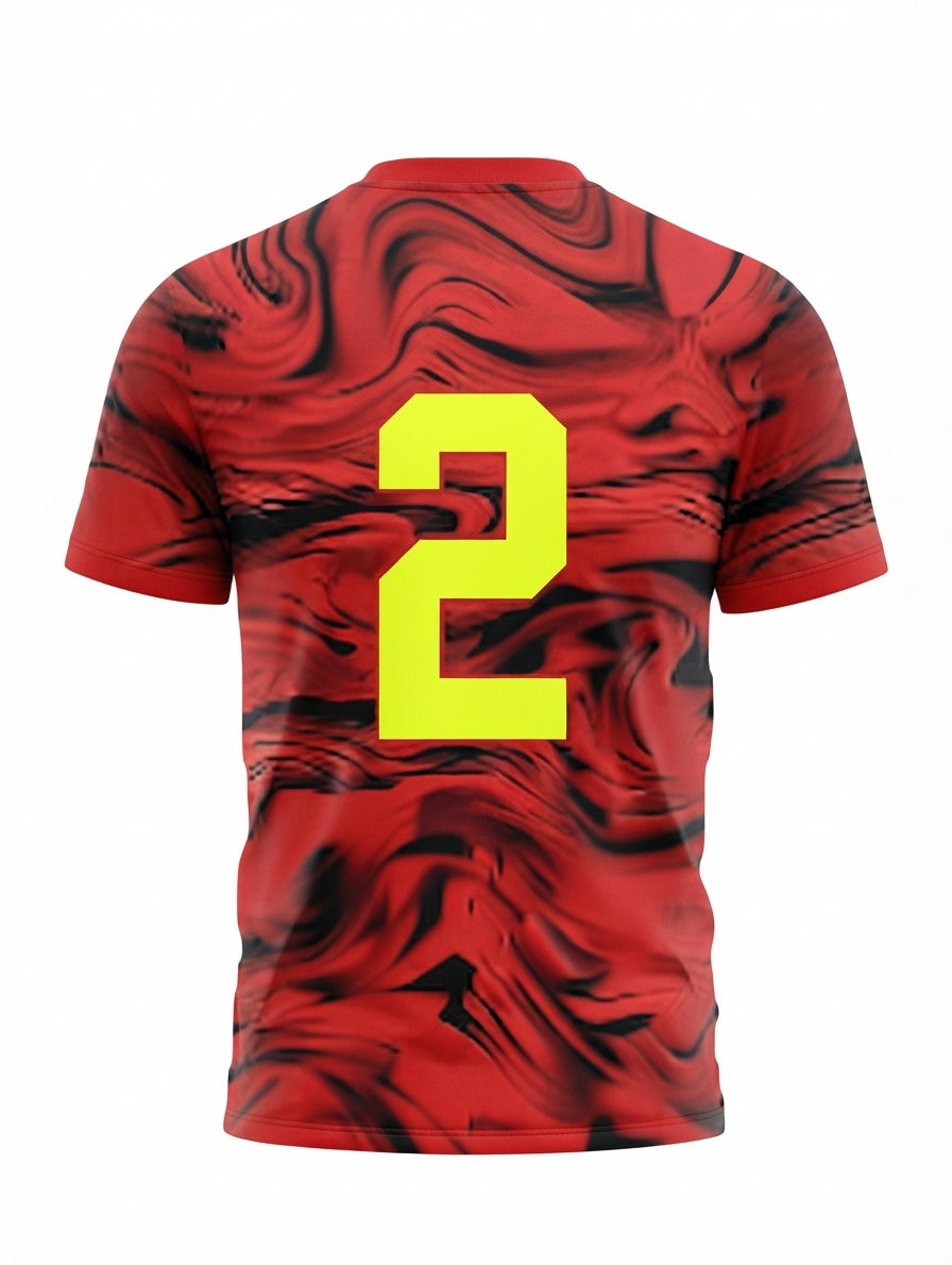 esbort™ RED  Wave Pro Soccer Jersey