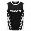 ESBORT" Performance Athletic Tank Top – Black & White