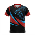 esbort™ Rad & Blue & Black Pro Esports & Athletic Jersey