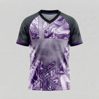 Esbort Amethyst Wave Pro Jersey - Violet & Charcoal Performance Kit