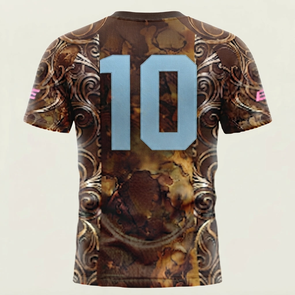 Esbort Archives Performance Jersey – Brown Abstract Edition