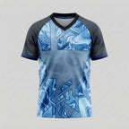 Esbort Azure Tide Pro Jersey - Blue & Charcoal Performance Kit