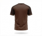 Esbort Custom Lightning Soccer Jersey- Brown Edition