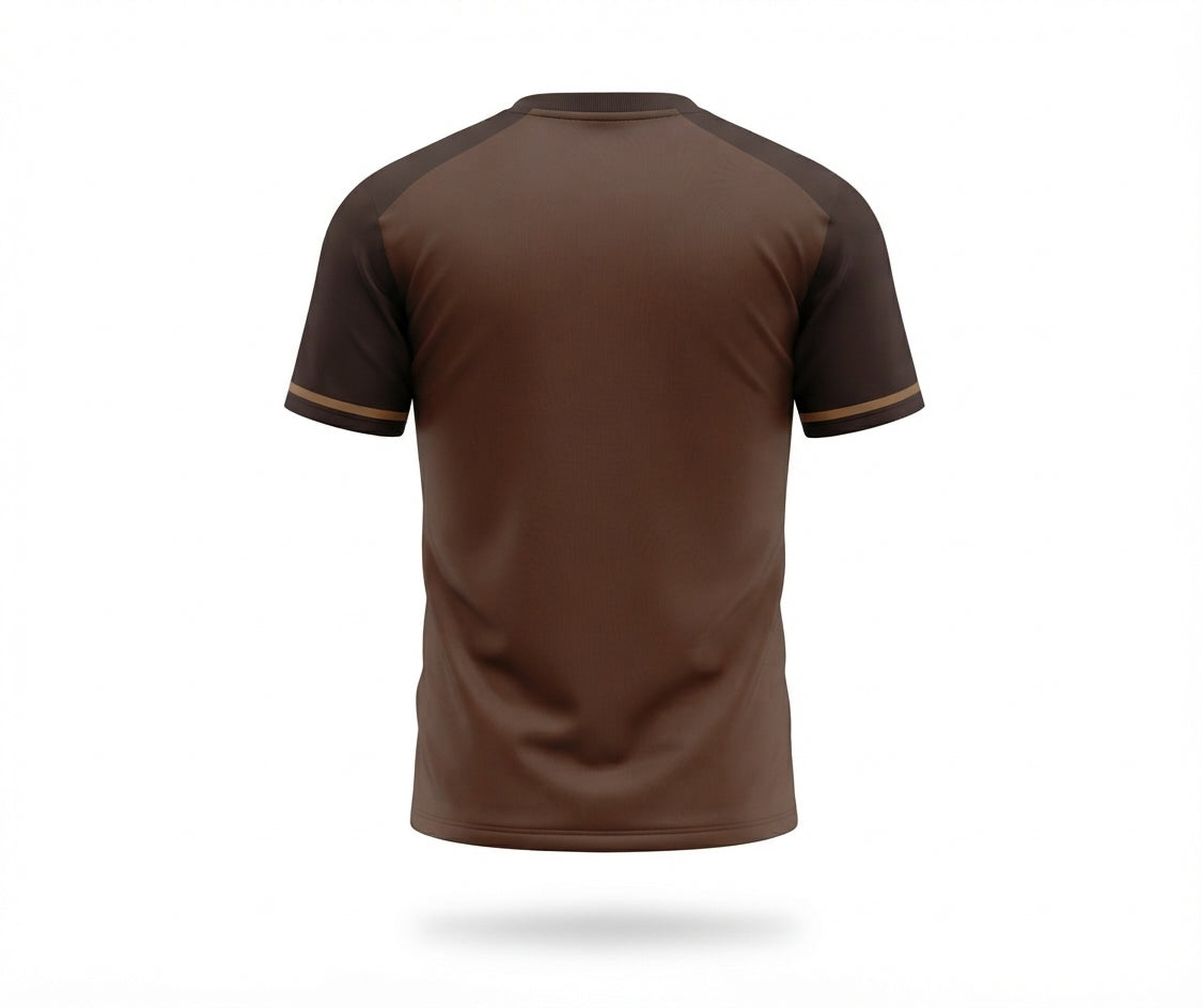 Esbort Custom Lightning Soccer Jersey- Brown Edition