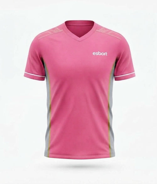 esbort™ Performance Jersey - Pink & Gray