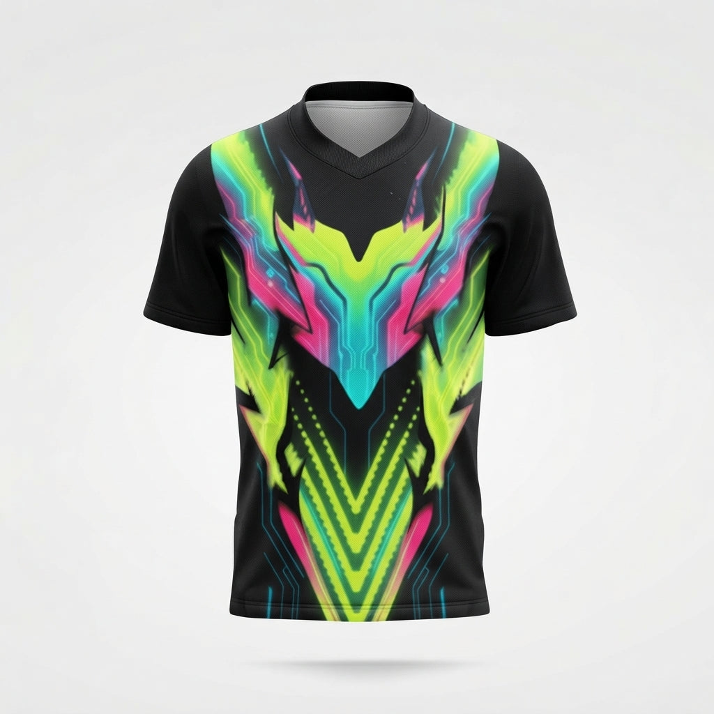 Esbort Performance Esports Jersey – Acid Neon Edition