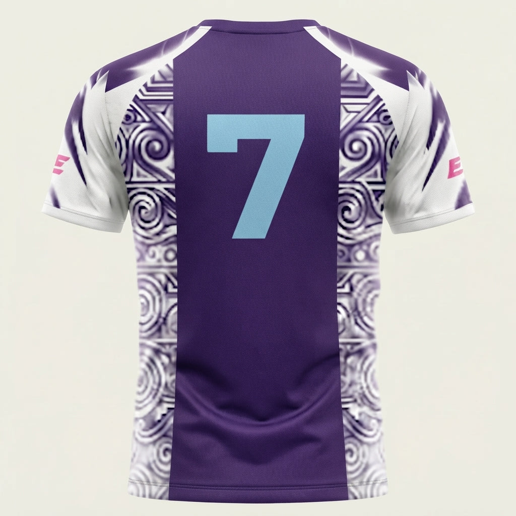 Esbort Archives Performance Jersey – White & Purple Edition