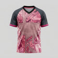 Esbort Rose Wave Pro Jersey - Pink & Charcoal Performance Kit