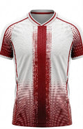 Esbort Elite ‘Vector Matrix’ Performance Jersey – White/Maroon