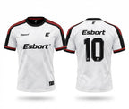 esbort™ Apex Pro Match Jersey (White, Black & Red No. 10 Edition)